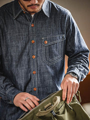 海軍 CPO デニムシャツ