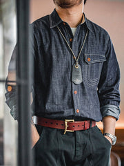 海軍 CPO デニムシャツ