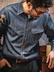 海軍 CPO デニムシャツ