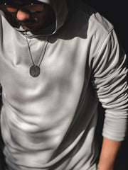 速乾通気性 無地パーカー