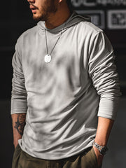 速乾通気性 無地パーカー