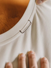 トロンプルイユ魚柄ポケットTシャツ