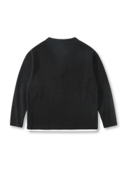 ヘビーウェイトワッフルフェイクレイヤーT