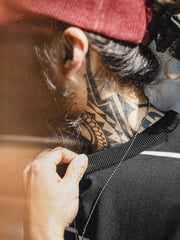 ヴィンテージ カラーコントラスト ストライプTシャツ