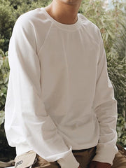 4色展開 ヘビーウェイト 無地 長袖Tシャツ