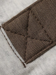 230Gシルクタッチ ラグランヘンリーネックTシャツ