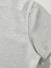 230gコットンナイロン混紡立体カットソー