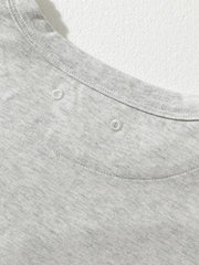 230gコットンナイロン混紡立体カットソー