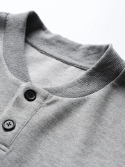 エアレイヤー・ヘンリーネック半袖Tシャツ