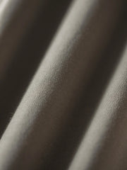 ワイドシルエット・マリン刺繍ハーフハイネックTシャツ