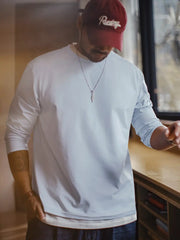 クイックドライ抗菌長袖Tシャツ