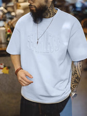 3Dプリント アイスブルーTシャツ