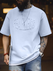 3Dプリント アイスブルーTシャツ