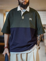 ヴィンテージ カラーブロック ポロシャツ