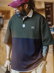 ヴィンテージ カラーブロック ポロシャツ