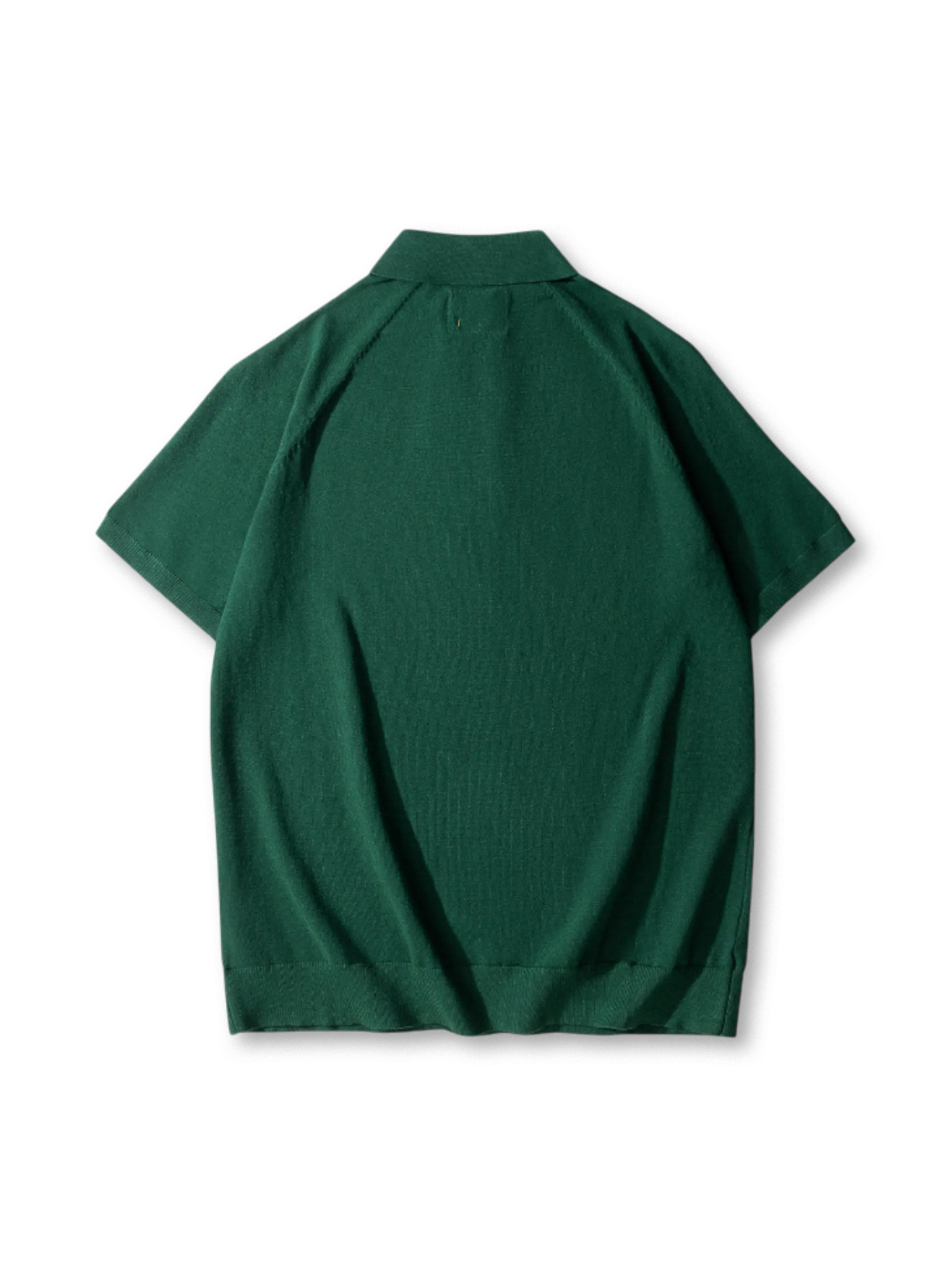 イタリアンニットアイスシルクポロ前面全体