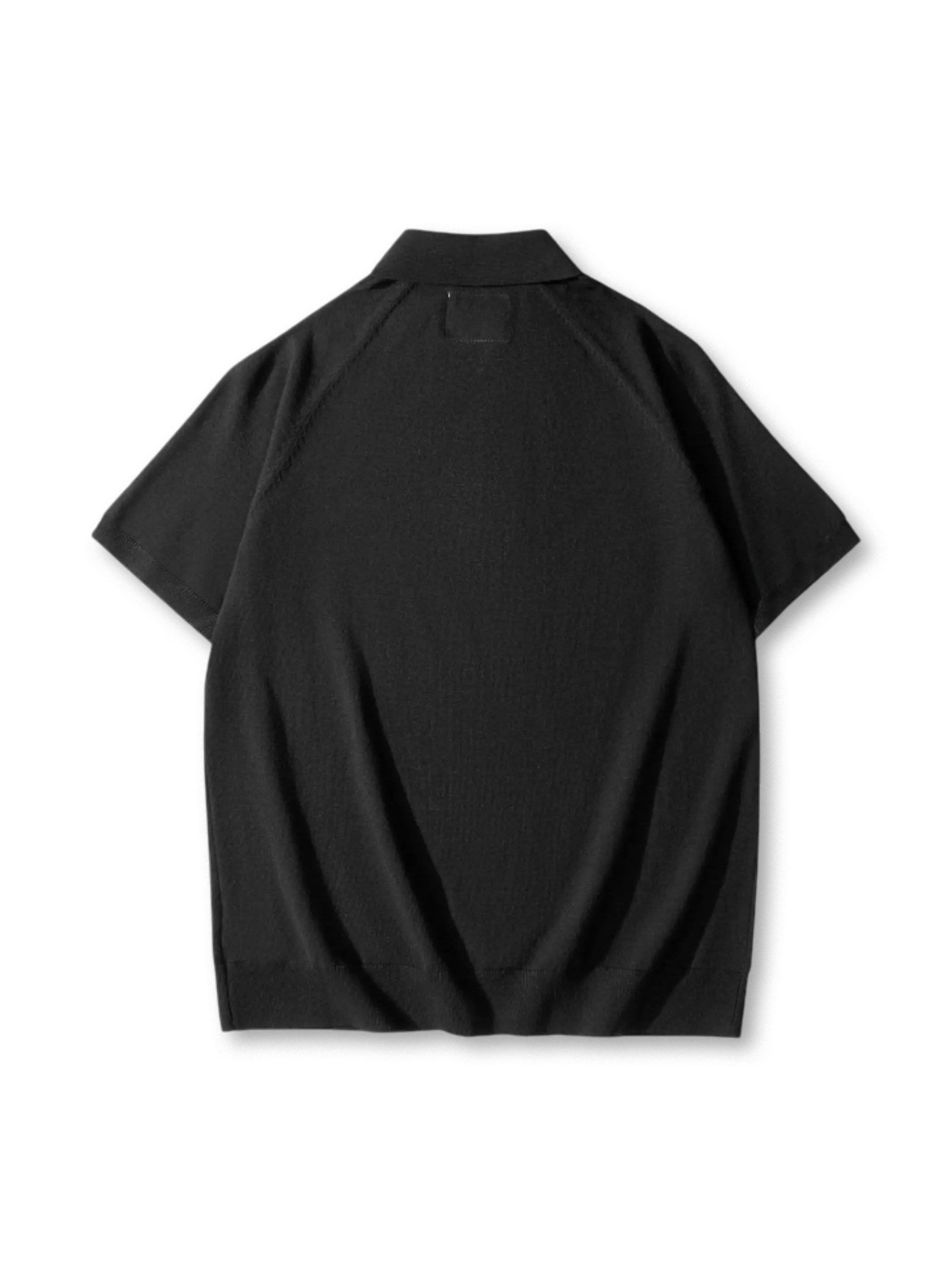 イタリアンニットアイスシルクポロ前面全体