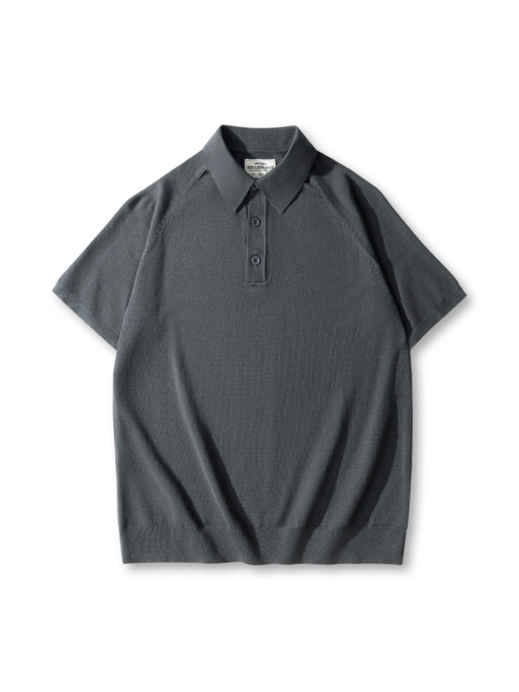 イタリアンニットアイスシルクポロ前面全体