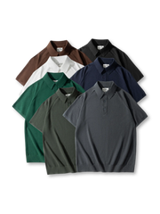 イタリアンニットアイスシルクポロ前面全体