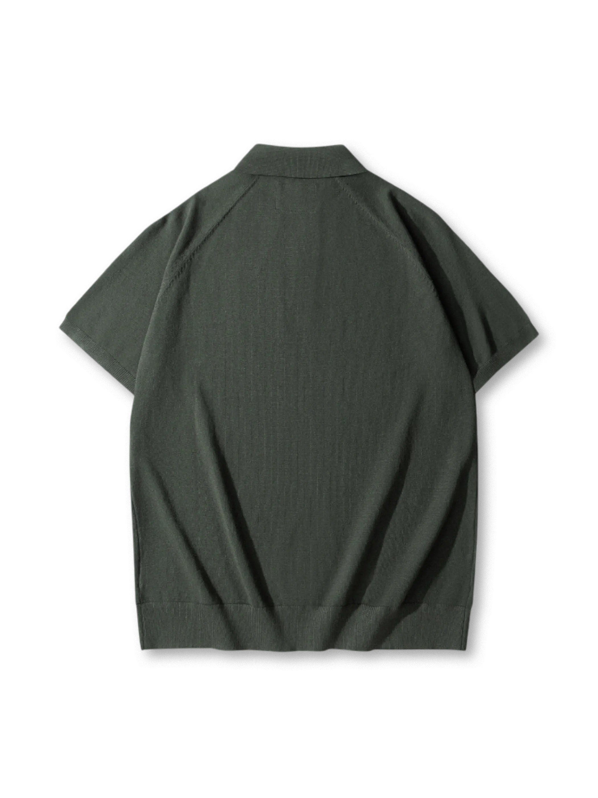 イタリアンニットアイスシルクポロ前面全体