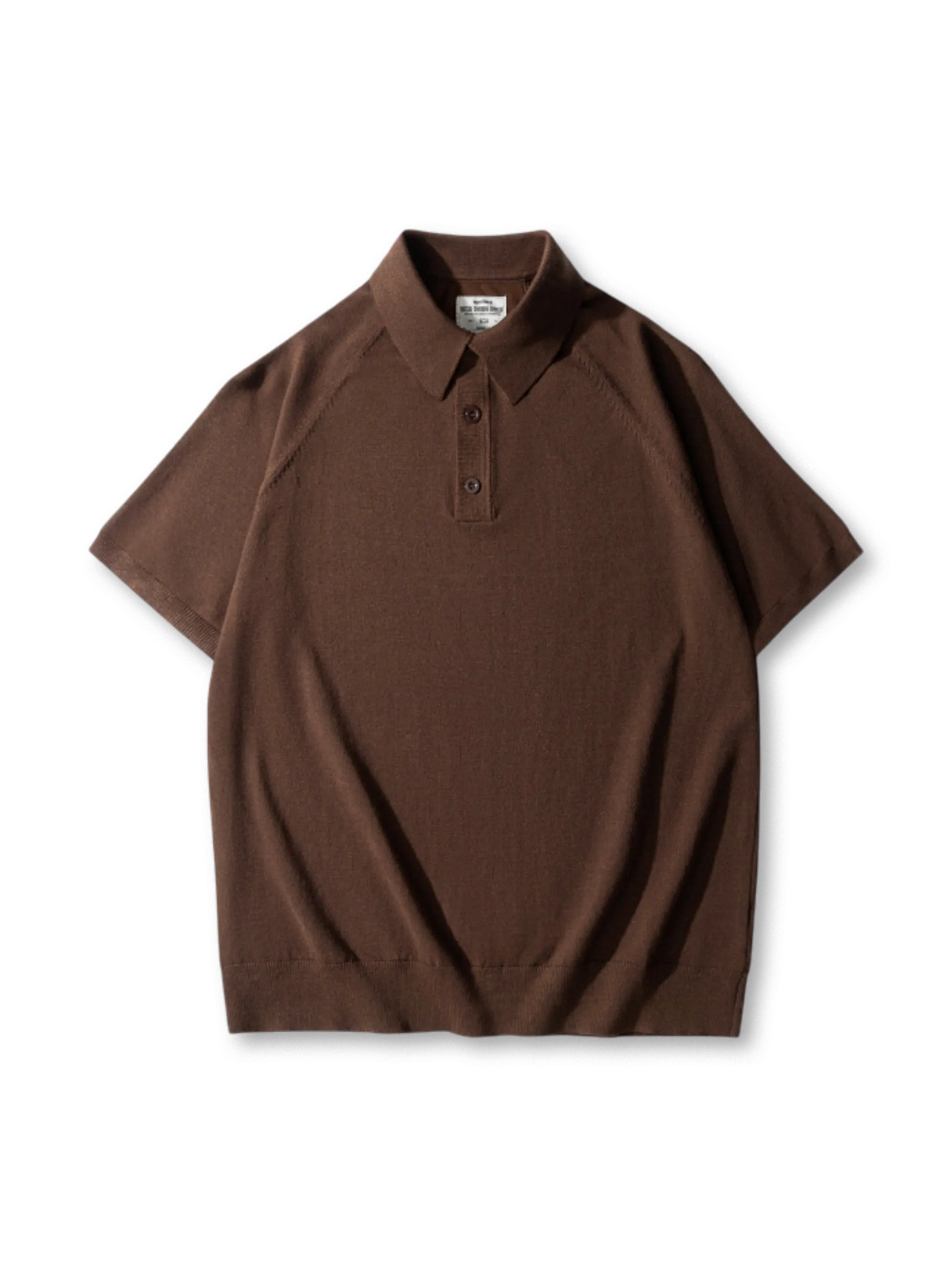 イタリアンニットアイスシルクポロ前面全体