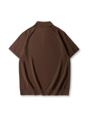 イタリアンニットアイスシルクポロ前面全体