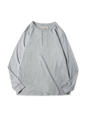 アメリカンヴィンテージ ヘンリーネックTシャツ
