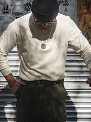 アメリカンヴィンテージ ヘンリーネックTシャツ