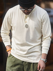 アメリカンヴィンテージ ヘンリーネックTシャツ