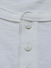 チューブラーヘンリーネックTシャツ