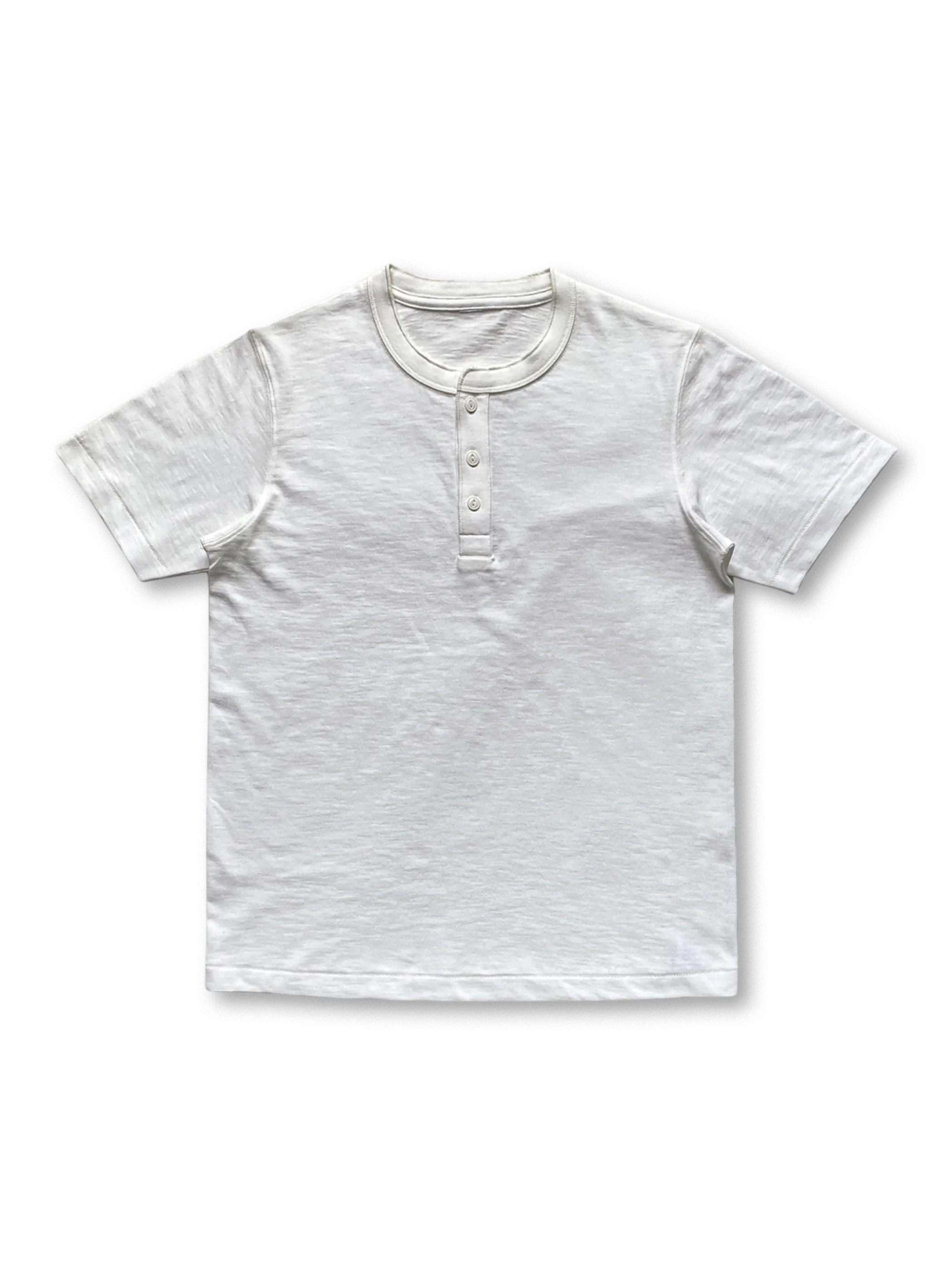 チューブラーヘンリーネックTシャツ全体