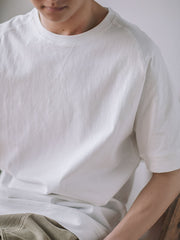 5色展開 クルーネック 半袖Tシャツ