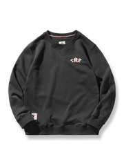 ヘビーウェイト無地クルーネックニットスウェット