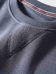 ビンテージV字デザインスウェットシャツ