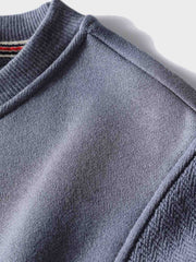 ビンテージV字デザインスウェットシャツ