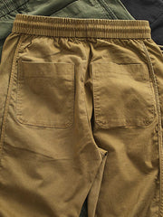 パッチワーク アンクルバンド カーゴパンツ