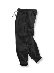 パッチワーク アンクルバンド カーゴパンツ