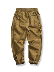 パッチワーク アンクルバンド カーゴパンツ