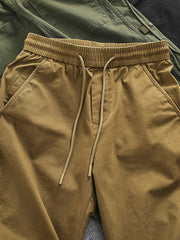 パッチワーク アンクルバンド カーゴパンツ