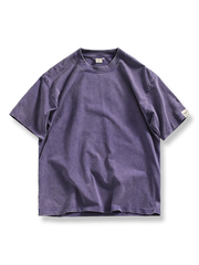 ドロップショルダー 重量感 ショートTシャツ