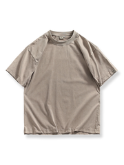 ドロップショルダー 重量感 ショートTシャツ