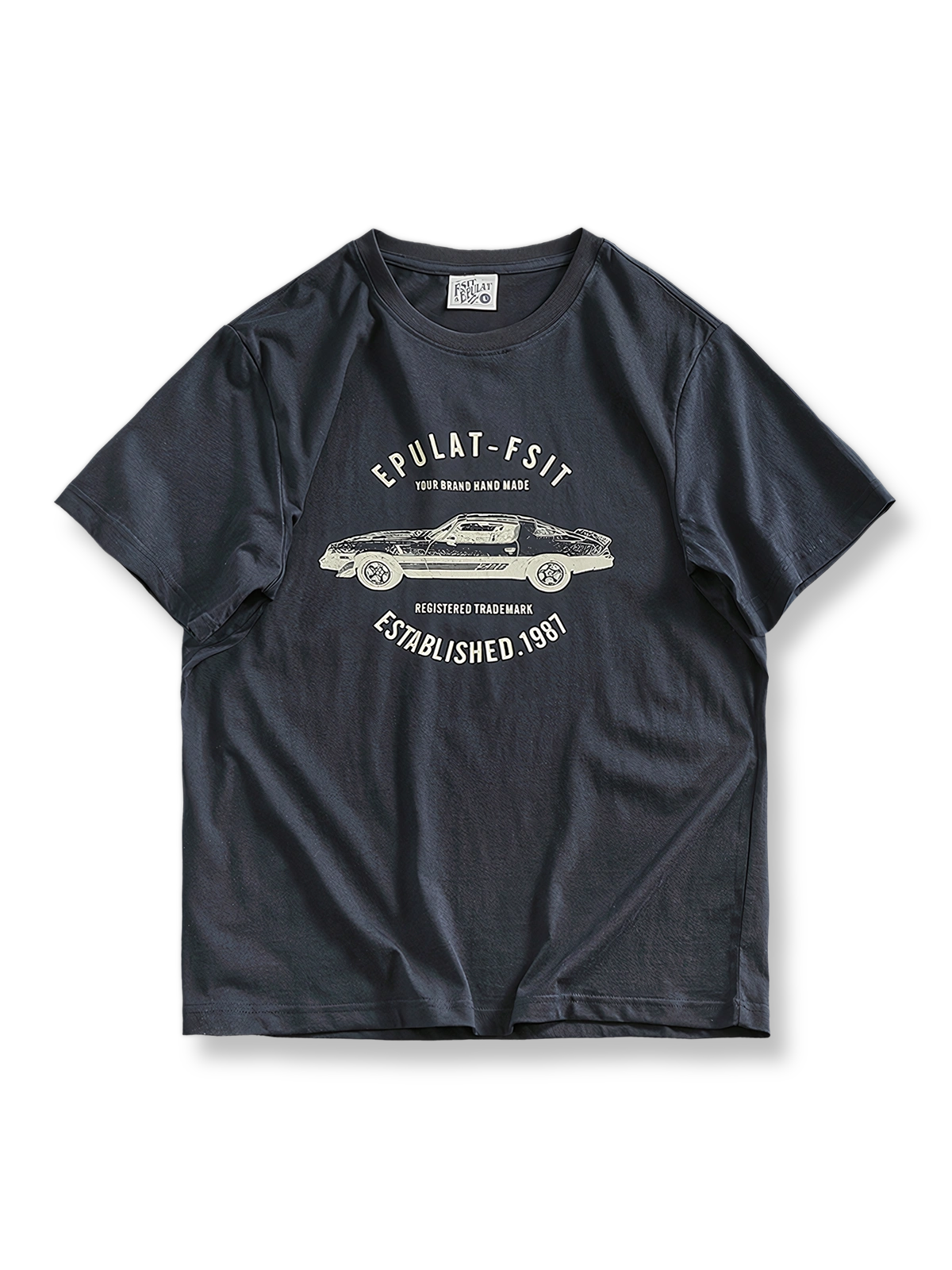 レーシングエレメントプリント半袖Tシャツ全体展示