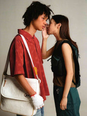 ドット加工コーデュロイシャツ