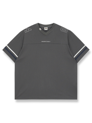 製品画像: 速乾メッシュラグビージャージの正面図