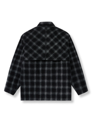 マルチポケット チェック柄 ジャケット