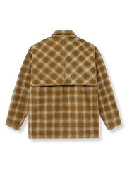 マルチポケット チェック柄 ジャケット