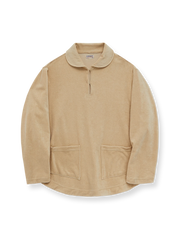 コットンタオル 丸襟 プルオーバー