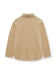 コットンタオル 丸襟 プルオーバー