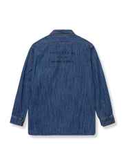 クラシック デニム ウォッシュ シャツ
