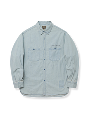 クラシック デニム ウォッシュ シャツ